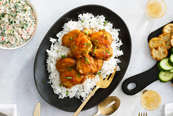 Melt In Your Mouth Braised & BBQ Chicken